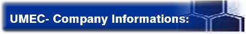 UMEC company informations logo